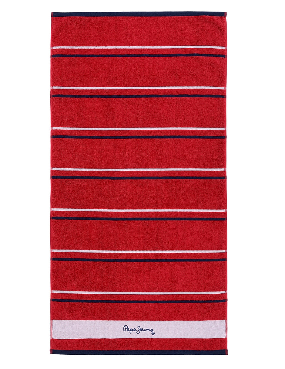 TOALLA DE BAÑO BARTL, MEDIO BAÑO, ROJO