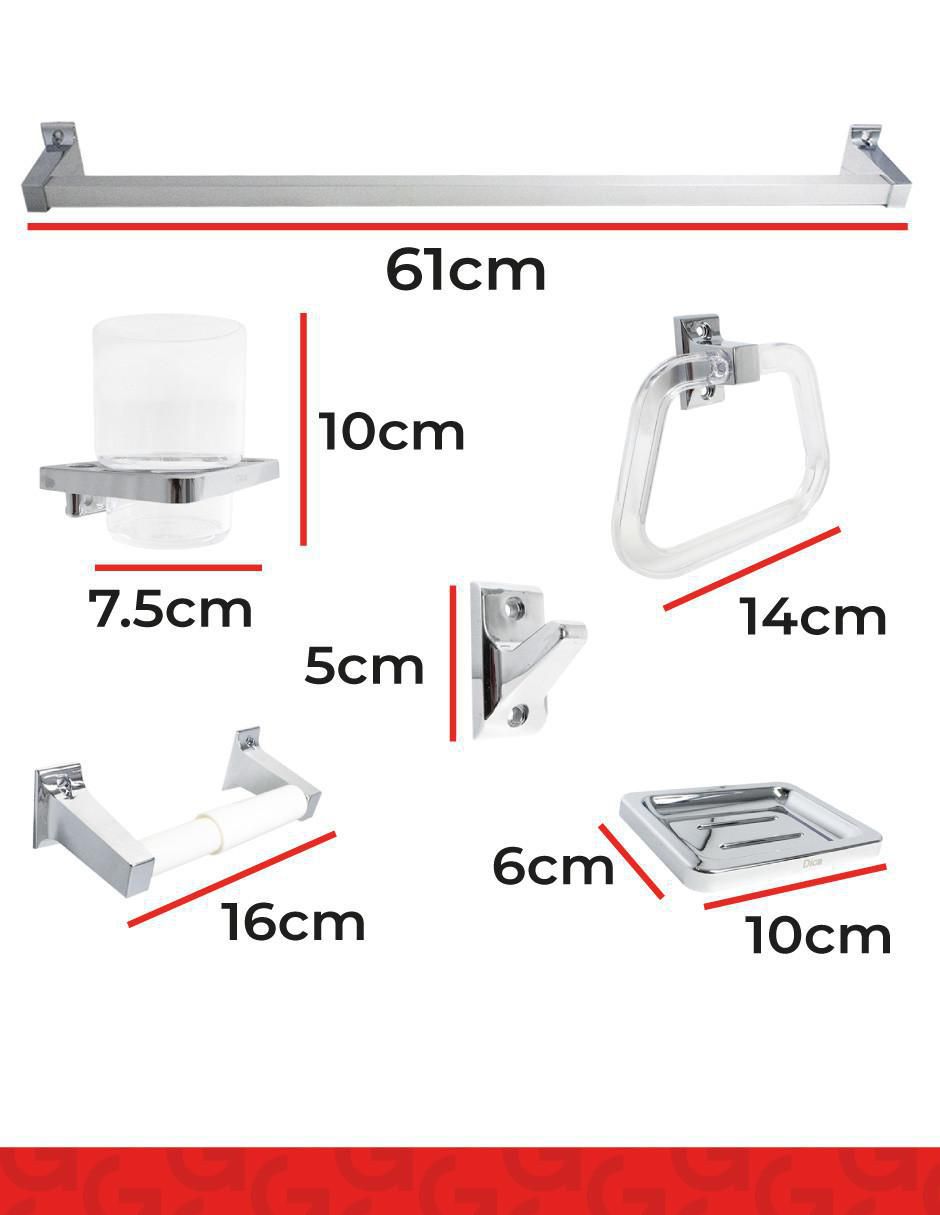 Set accesorios 4200TS 6 piezas 6