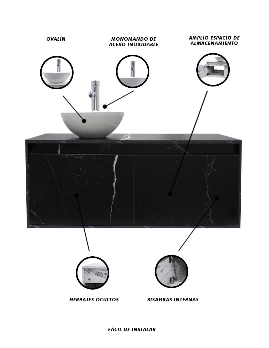 Mueble para baño decomobil gabinete provenzal mdf