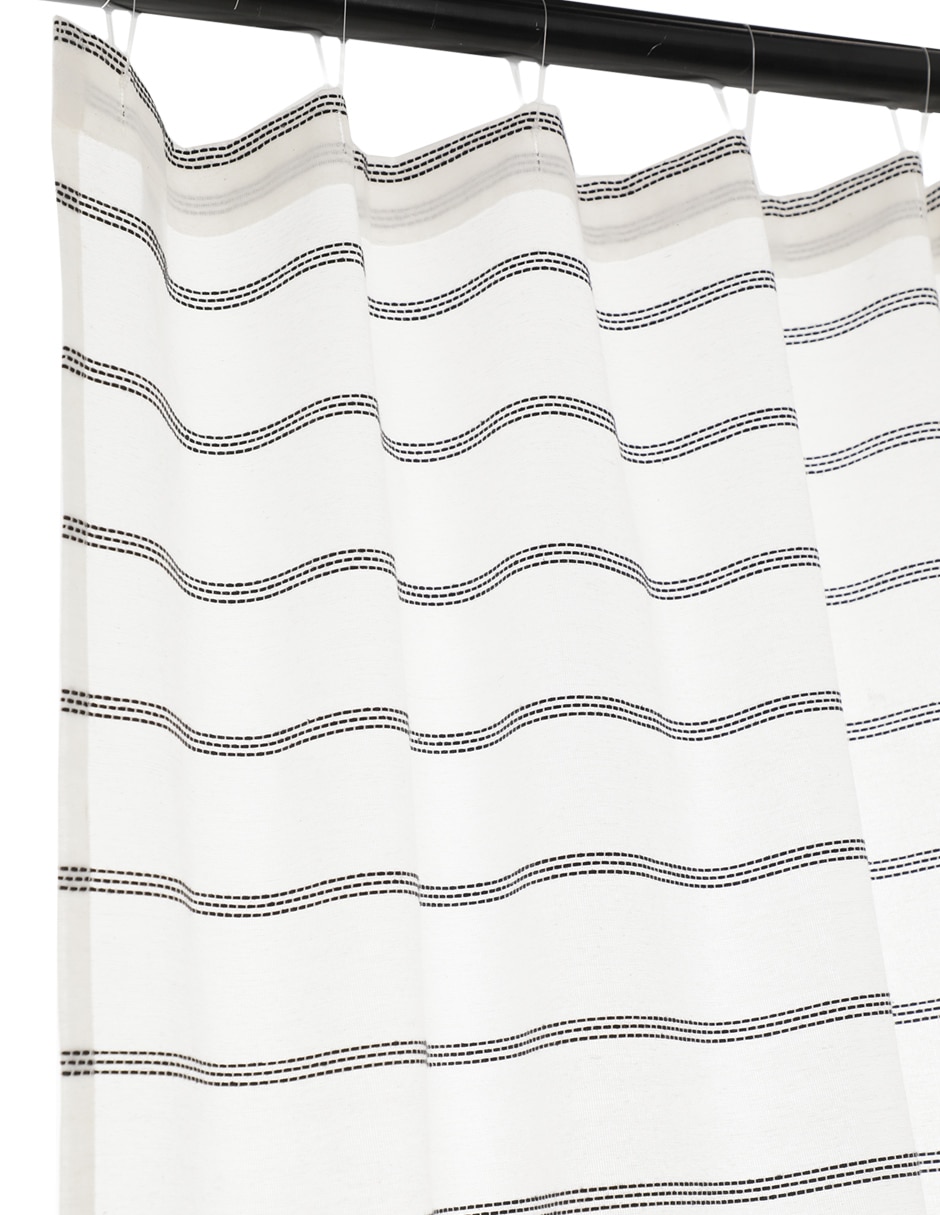Cortina de baño Grey Strip 2