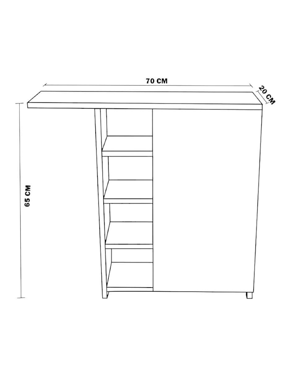 Mueble para baño Bathroom Style de melamina armable 5