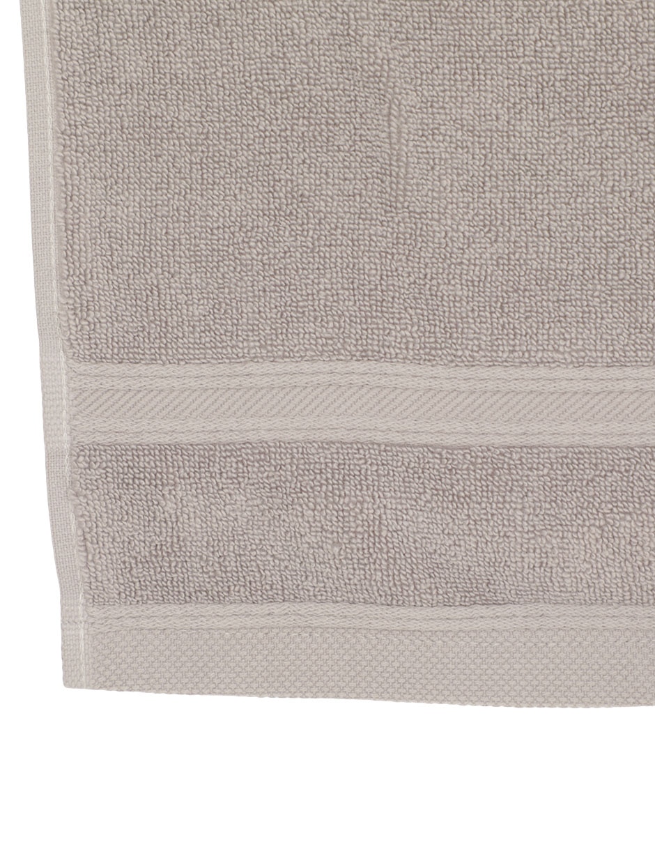 TOALLA DE BAÑO PRESTON, FACIAL H, GRIS
