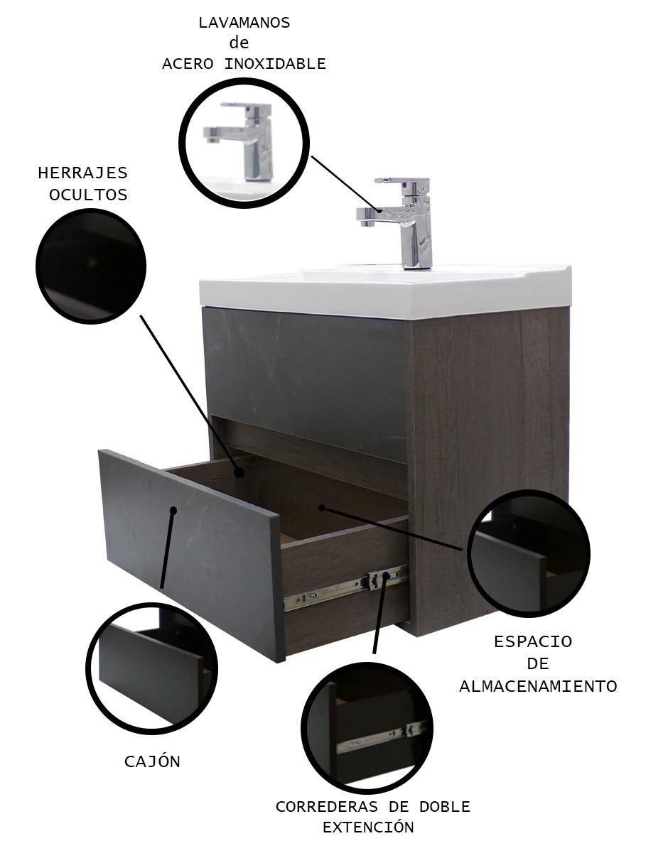 Mueble para baño decomobil provenzal 12 mdf