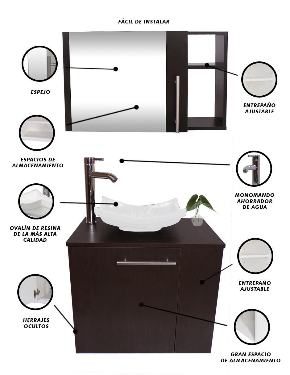 Mueble para baño Mellor OB de MDF armable 5