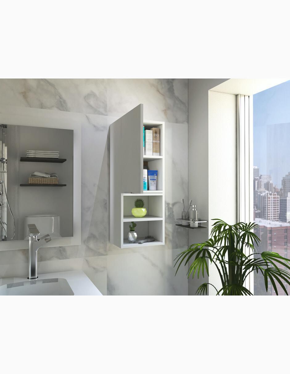 Mueble para baño Jules de melamina armable 6