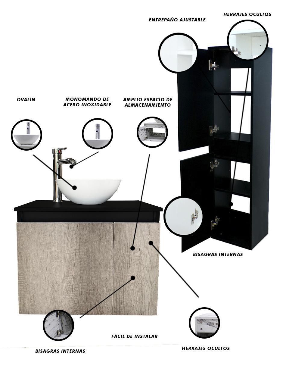 Mueble para baño decomobil set levsha mdf