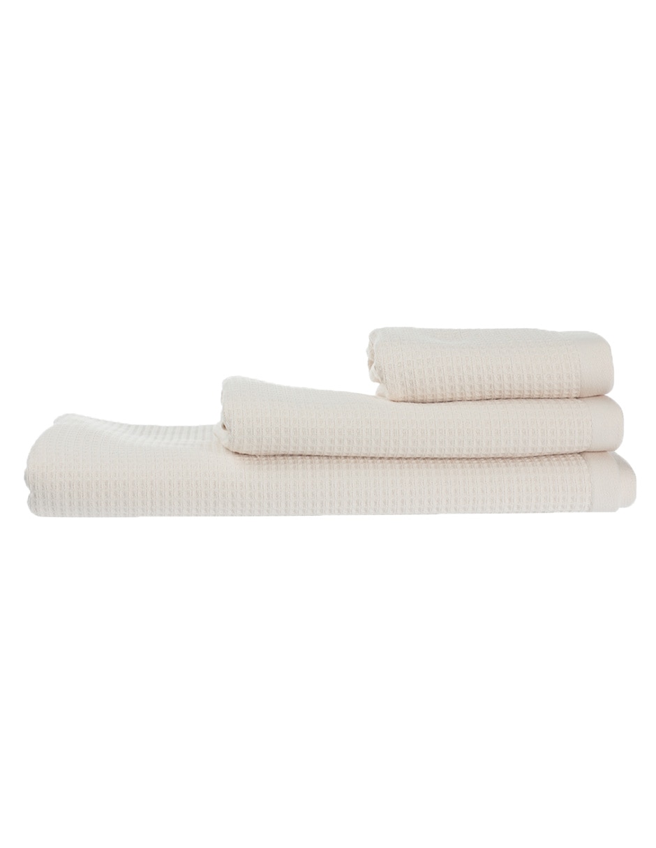 TOALLA DE BAÑO ERIN, FACIAL HAU, BEIGE