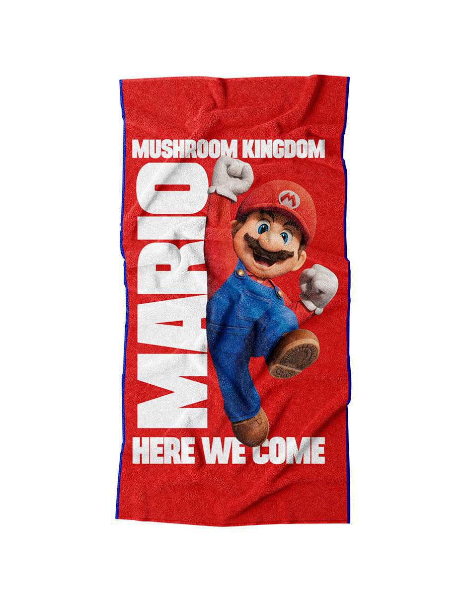Toalla para baño Premium Mushroom Mario Bros Toalla para baño Premium Mushroom Mario Bros