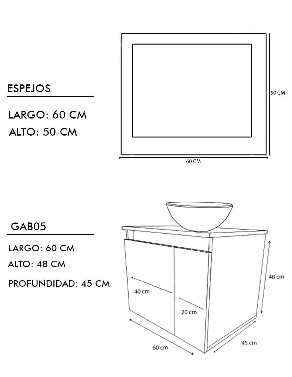 Mueble para baño decomobil delémont mdf