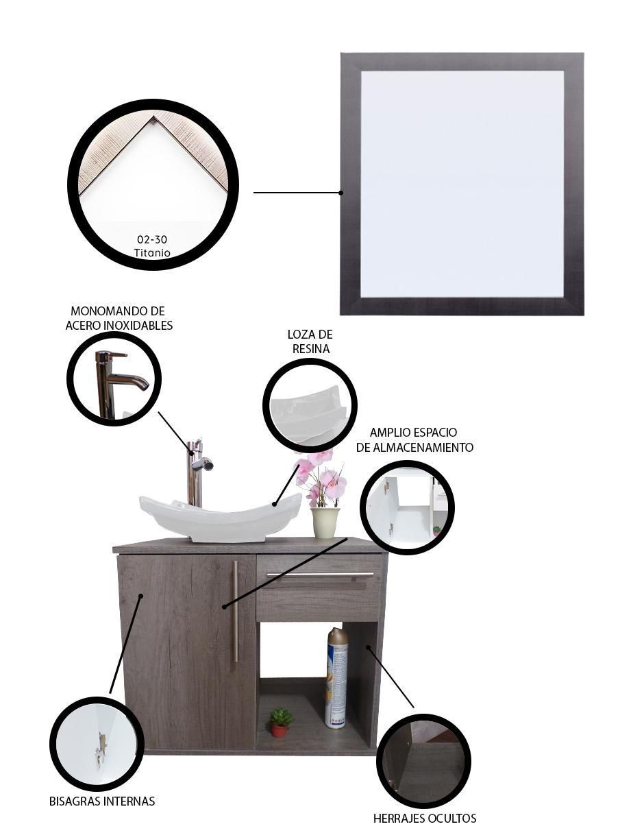 Mueble para baño decomobil set soleura mdf