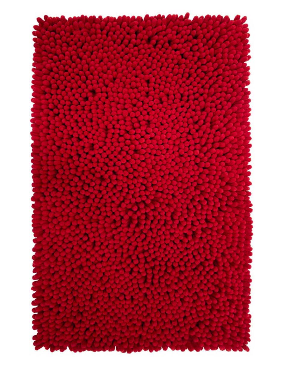 Tapete para baño Shaggy Coral