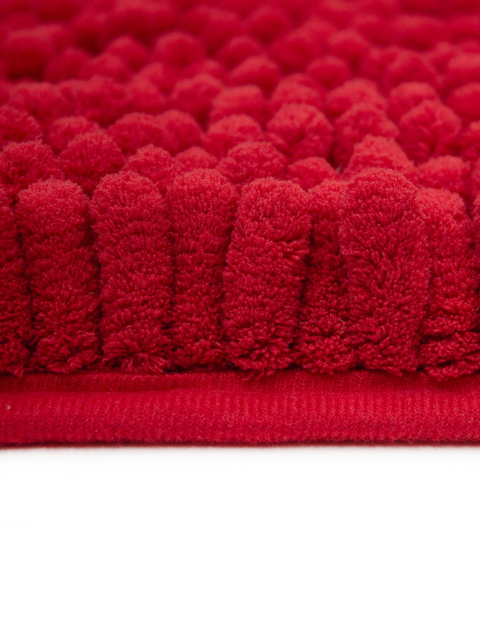 Tapete para baño Shaggy Coral 3