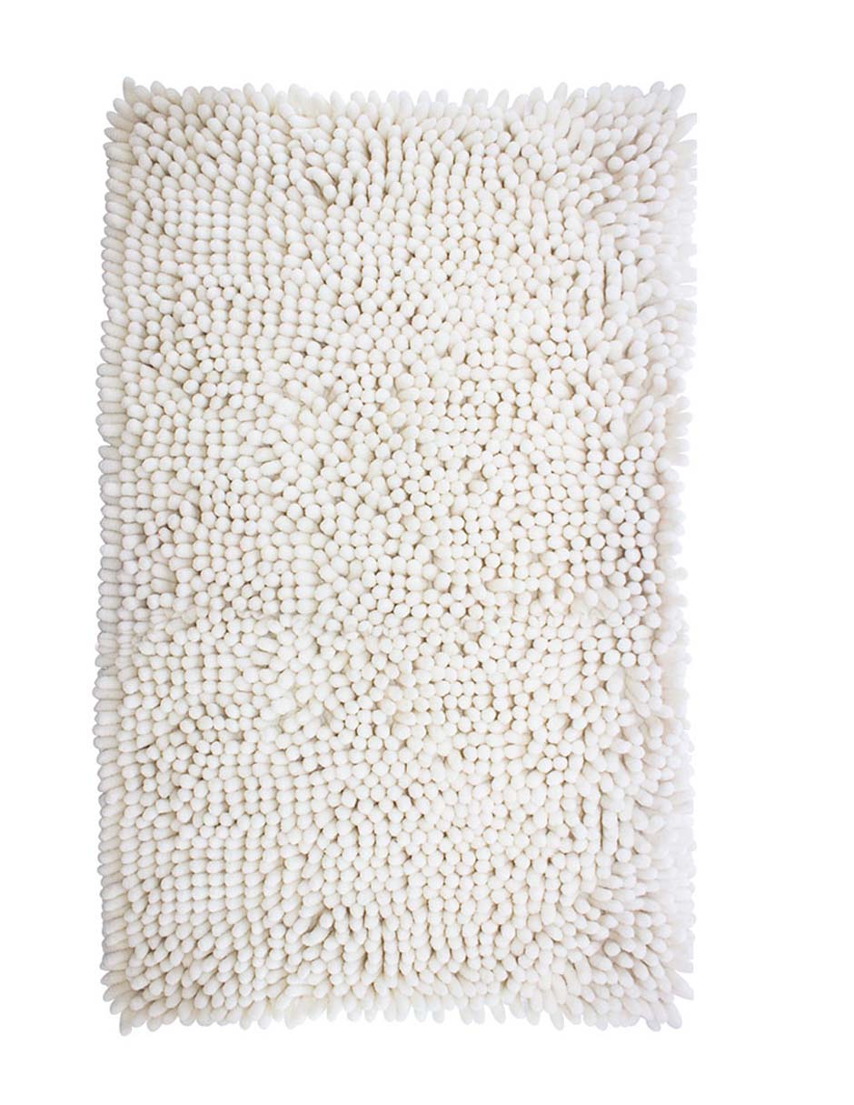 Tapete para baño Shaggy Coral