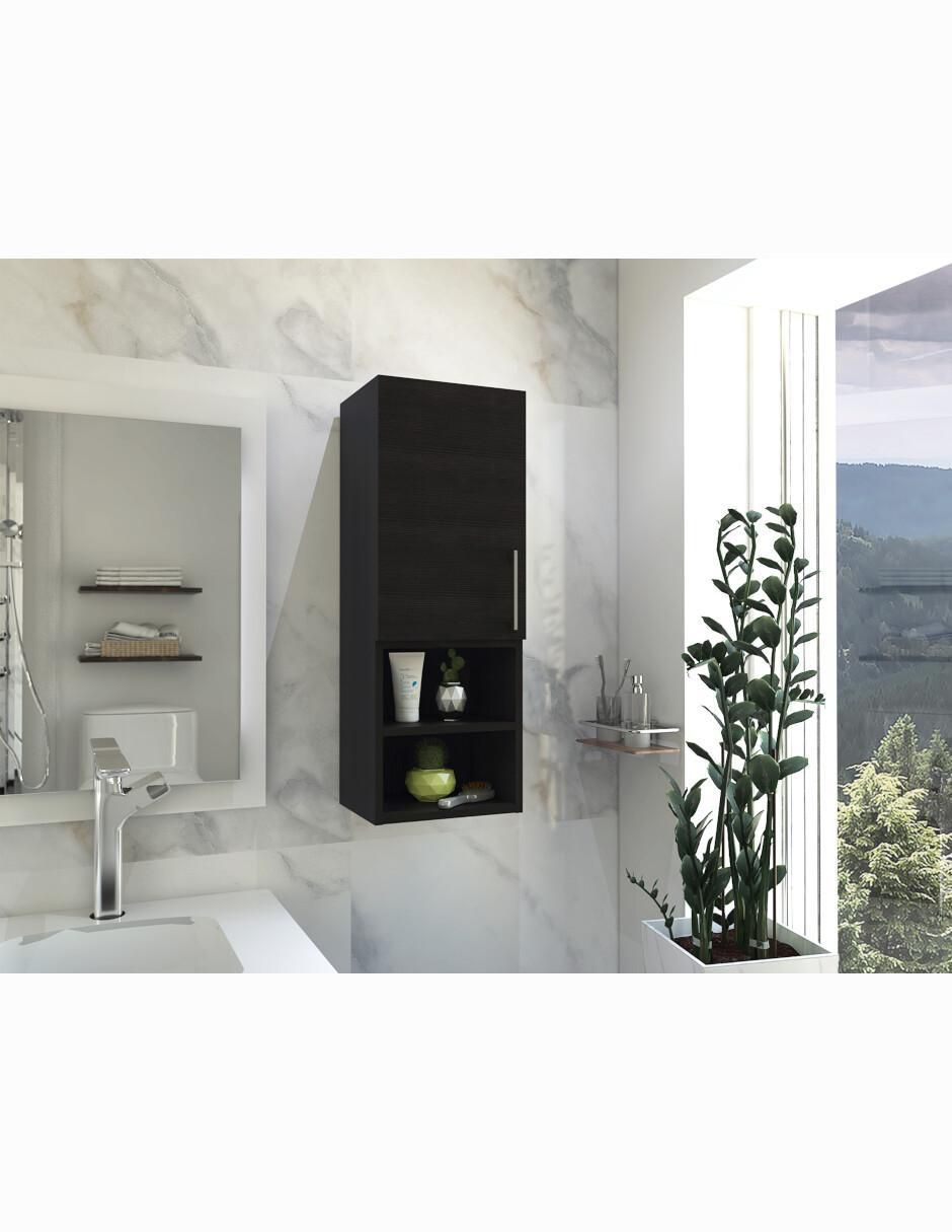 Mueble para baño Barcelona de melamina armable 7