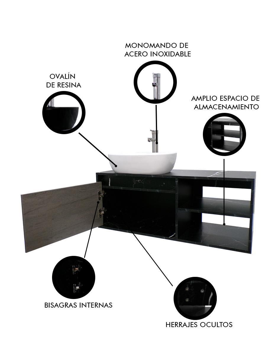 Mueble para baño Decomobil Marbella MDF