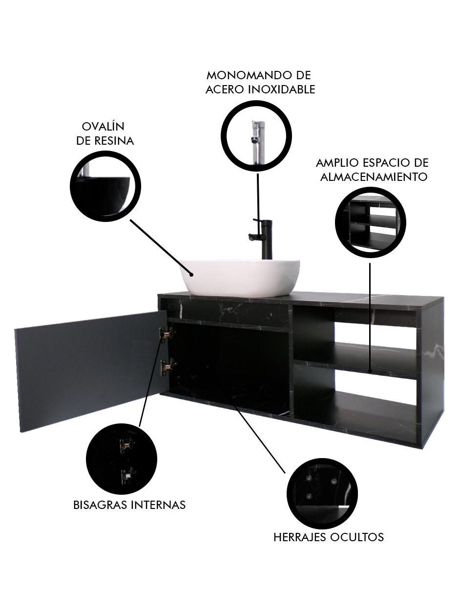 Mueble para baño Decomobil Odin MDF