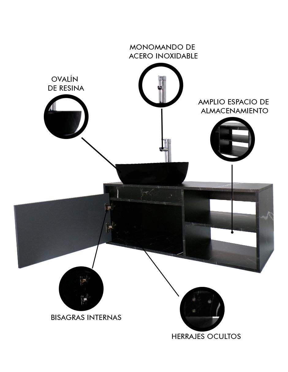 Mueble para baño Decomobil Odin MDF