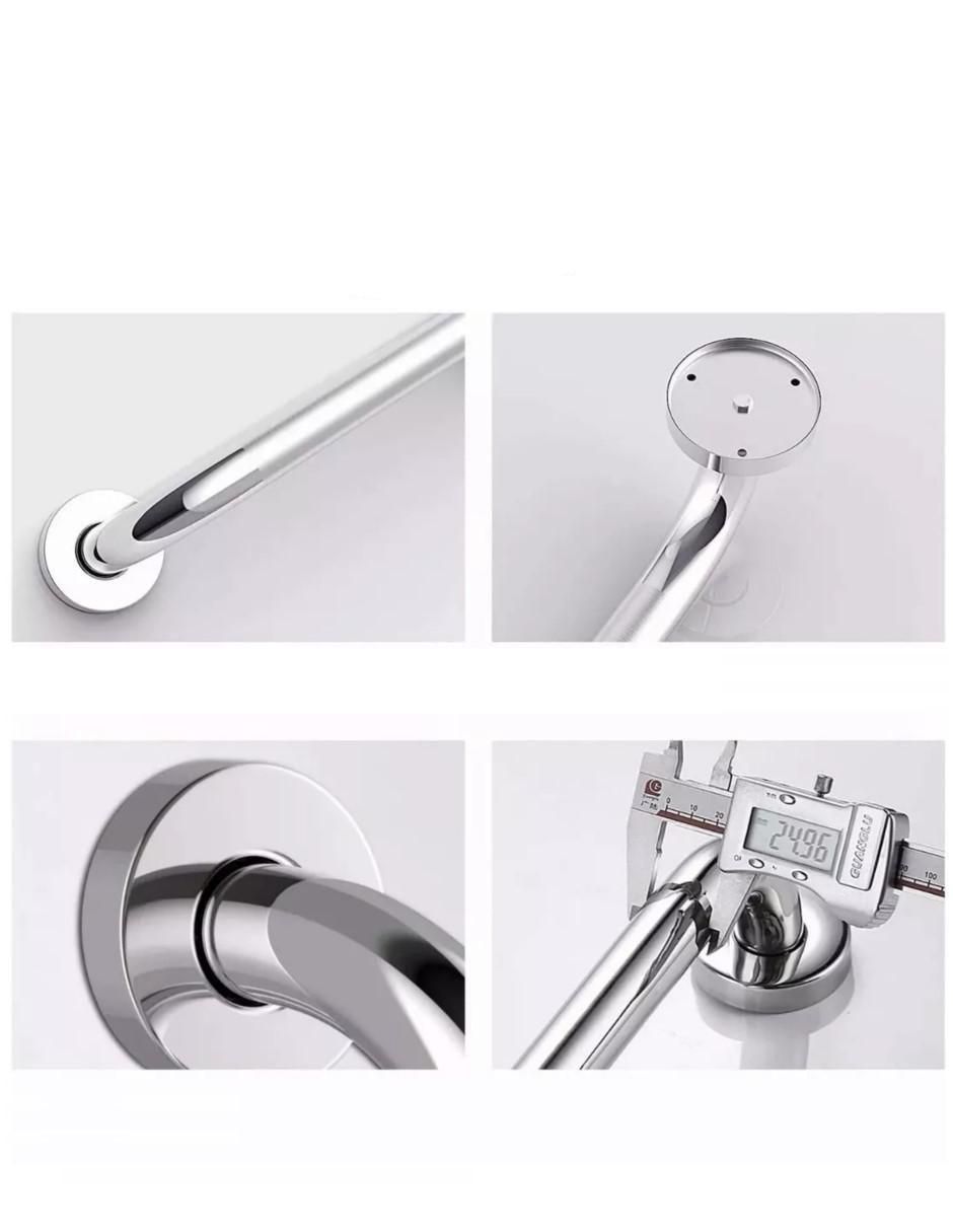 Juego de accesorios para baño de acero inoxidable 2 piezas 4
