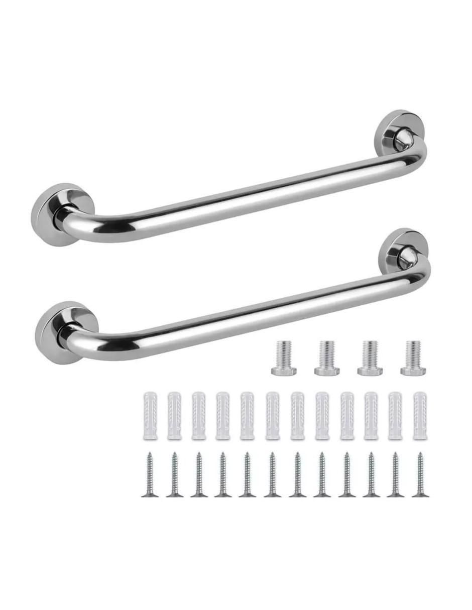 Juego de accesorios para baño de acero inoxidable 2 piezas 5