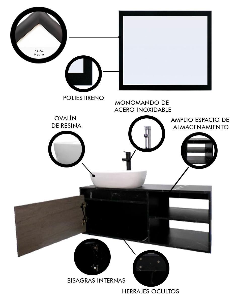 Mueble para baño decomobil odin mdf