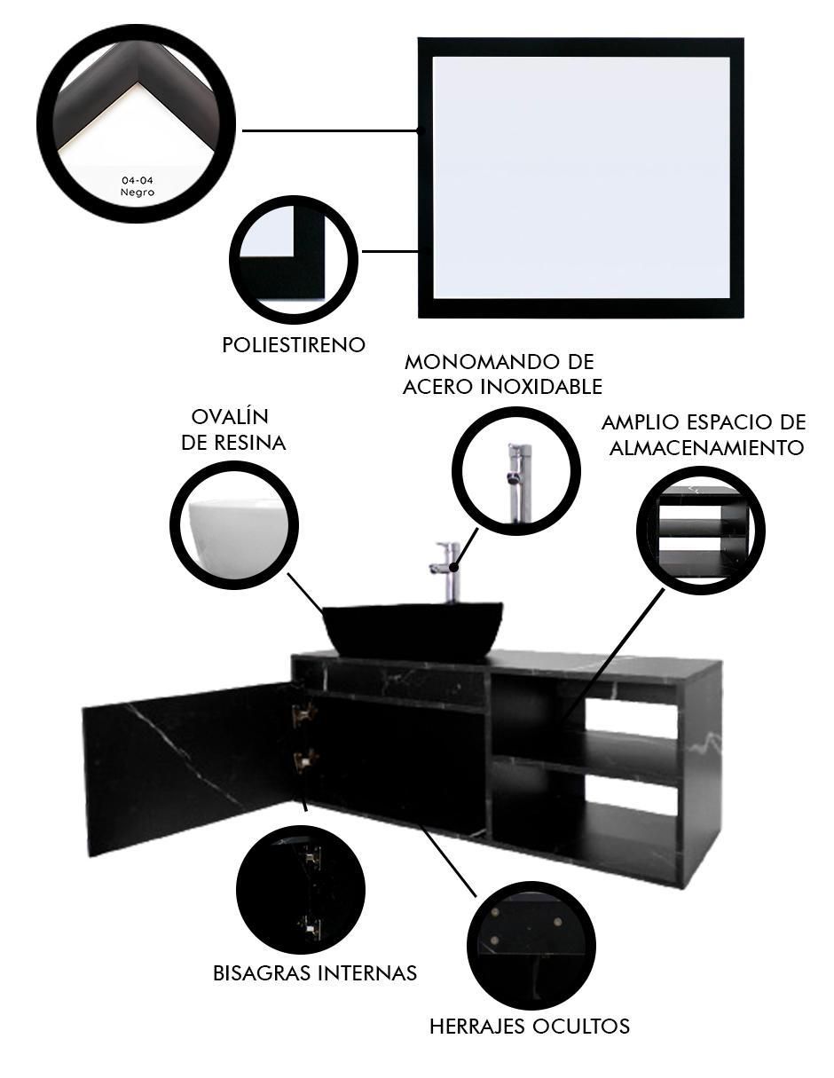 Mueble para baño Odin de MDF armable 2