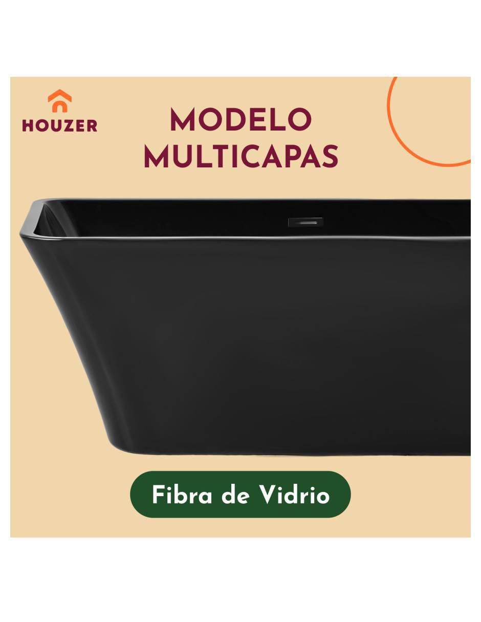 Tina Houzer de fibra de vidrio