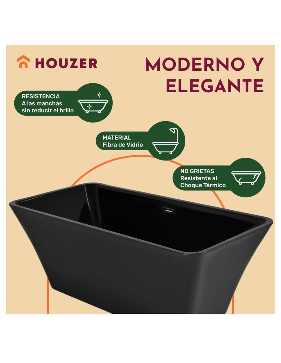 Tina Houzer de fibra de vidrio