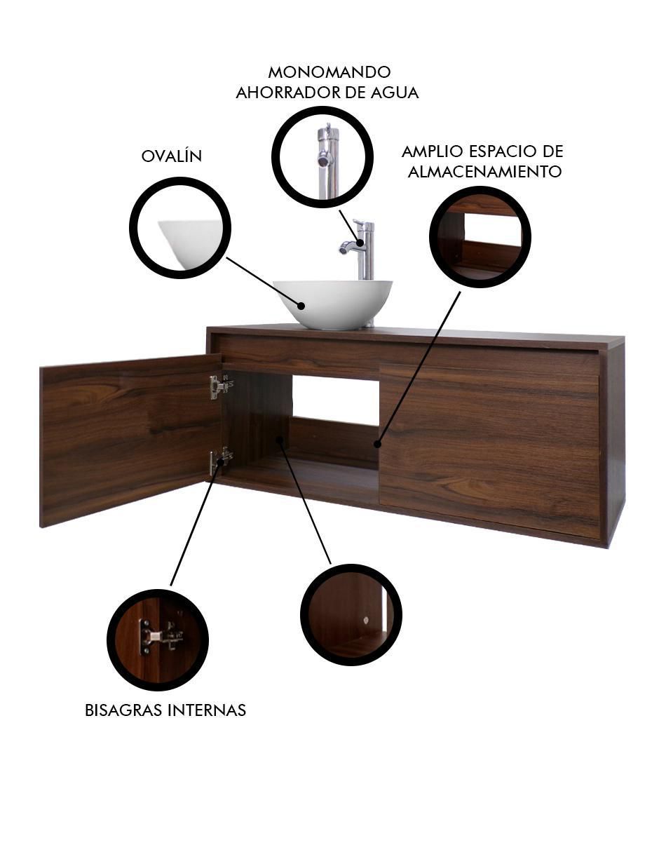 Mueble para baño Provenzal de MDF armable 5