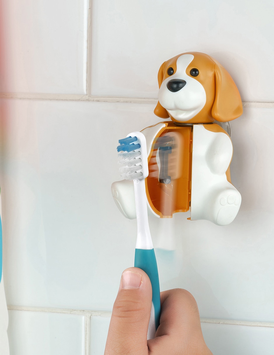 Porta cepillo de dientes Baño 1 compartimento 4