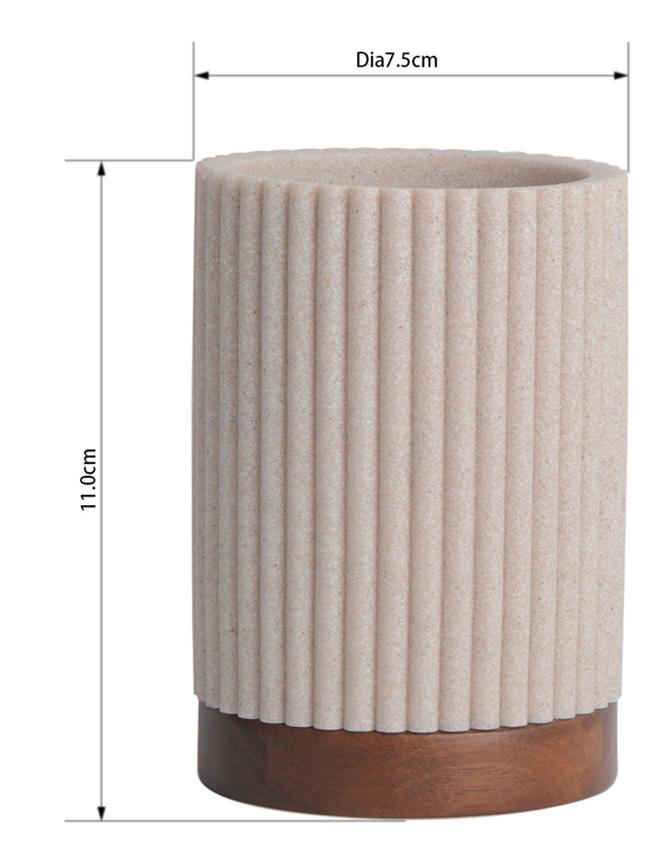 Vaso de baño de poliresina 3