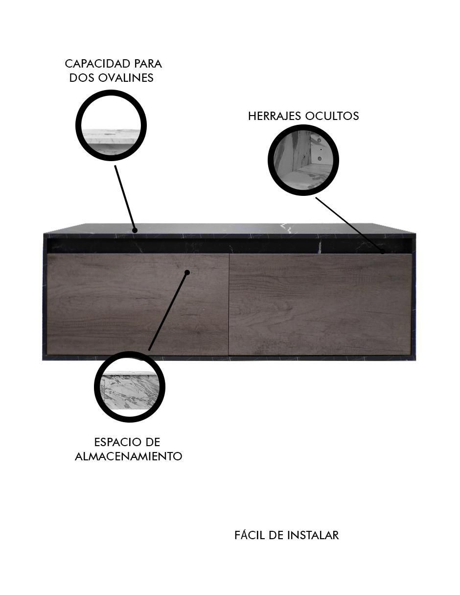 Mueble para baño decomobil dorota mdf