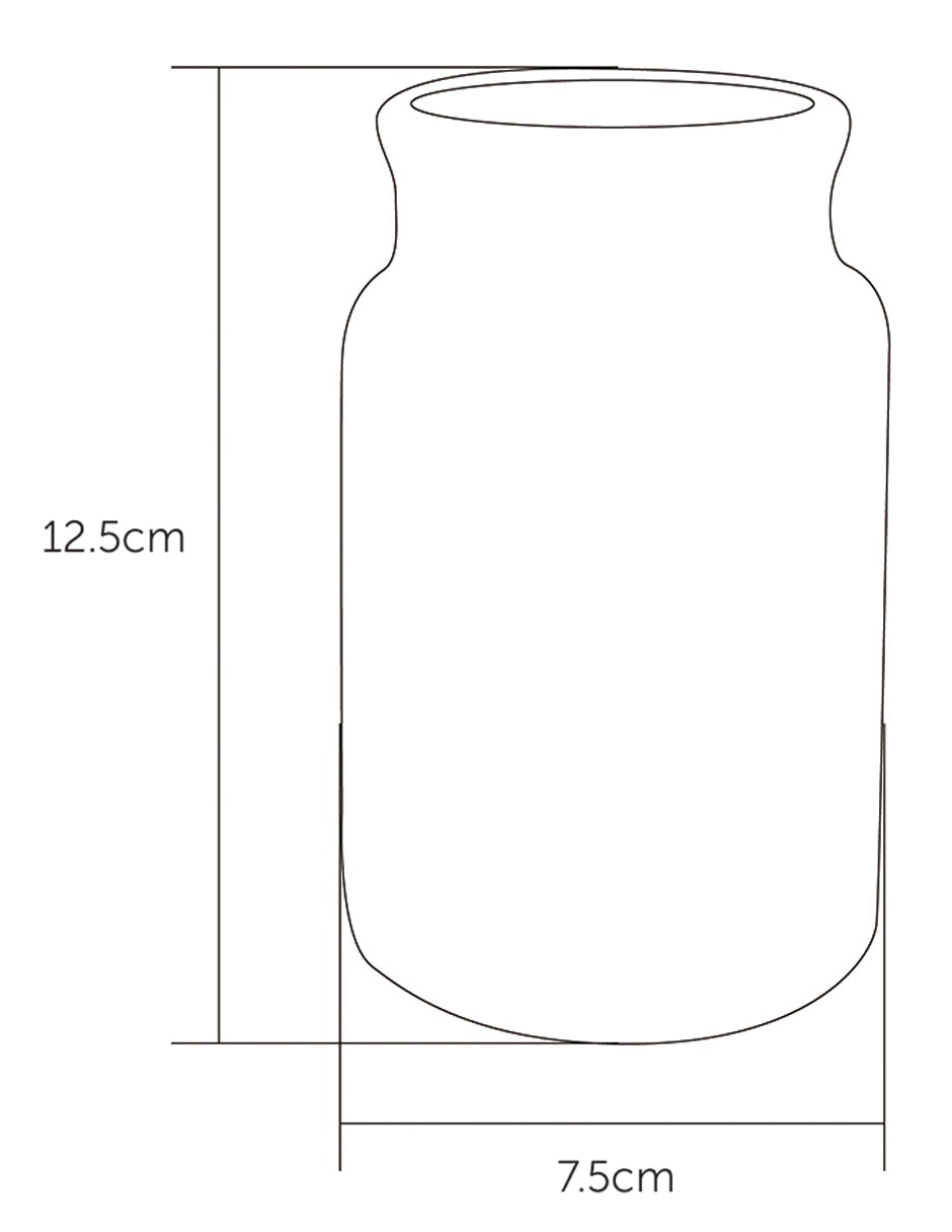 Vaso de baño Flora Nordico de cerámica 5