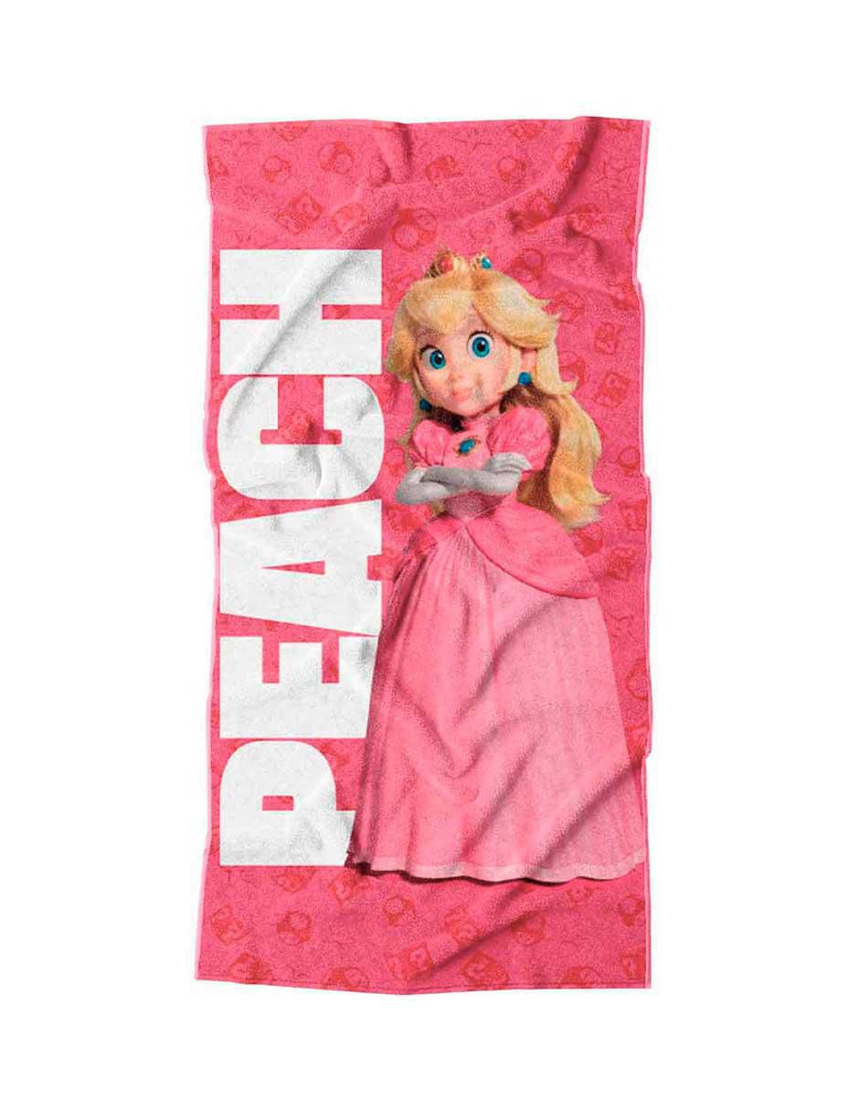 Toalla para baño princesa Peach de microfibra Toalla para baño princesa Peach de microfibra