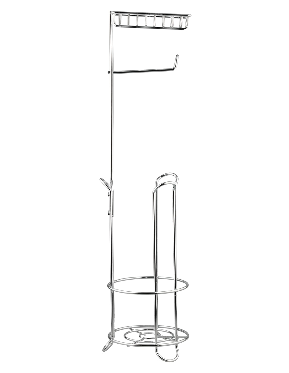 PORTAROLLOS STAND HAUS, PLATEADO