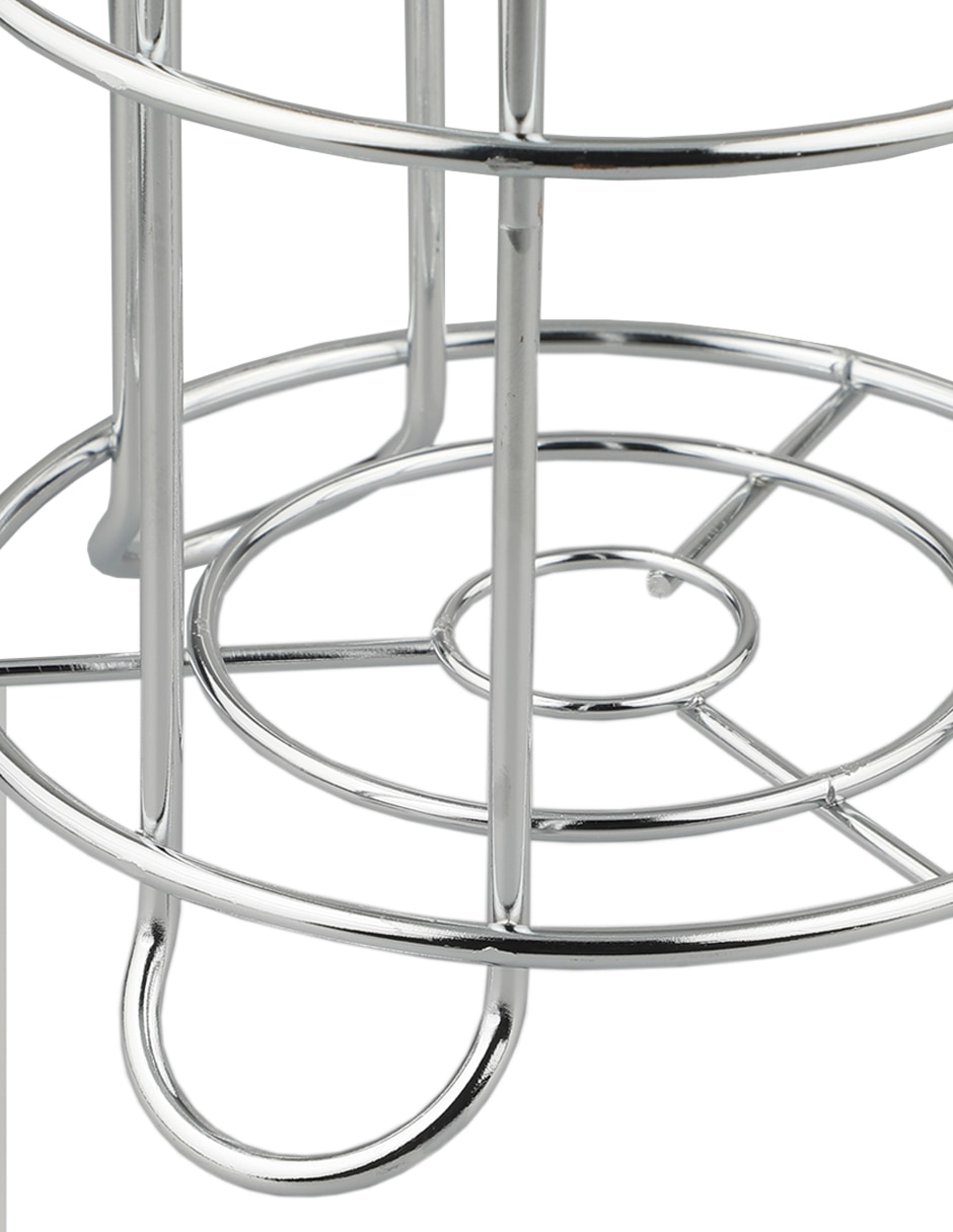 PORTAROLLOS STAND HAUS, PLATEADO