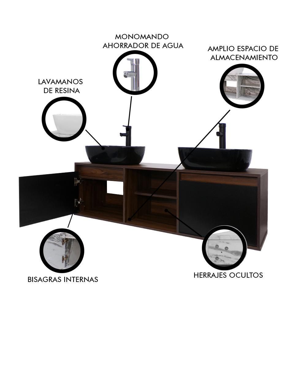 Mueble para baño Darcy de MDF armable 5
