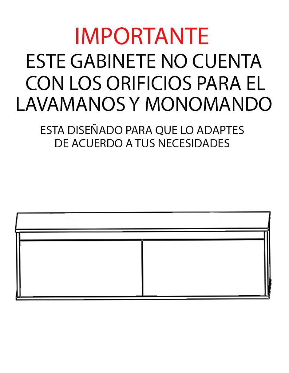 Mueble para baño Darcy S de MDF armable 2