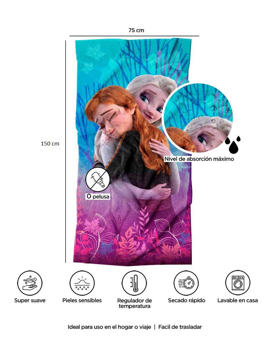 Toalla para baño Premium Frozen de microfibra 5