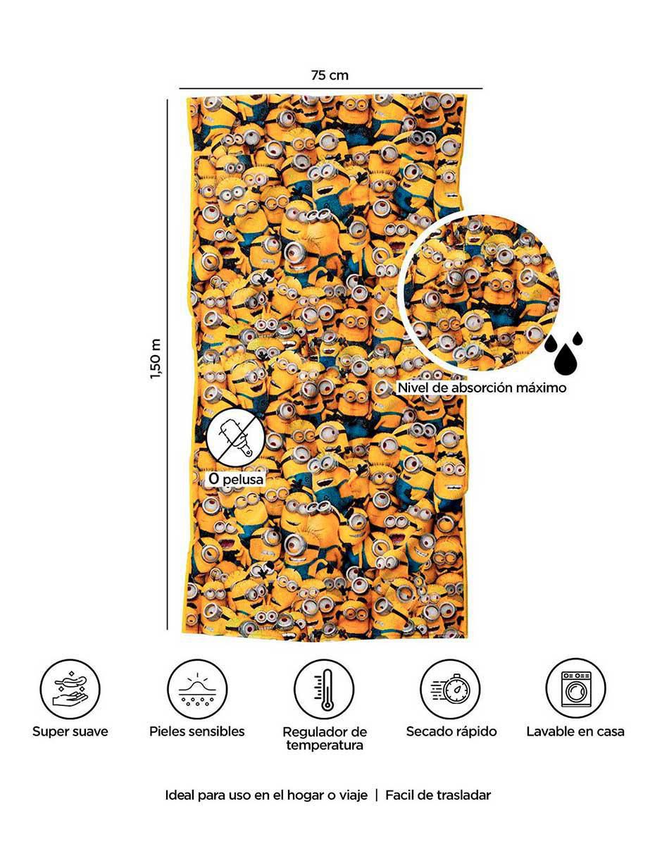 Toalla para baño Premium 75x147 cm Together Minions 5