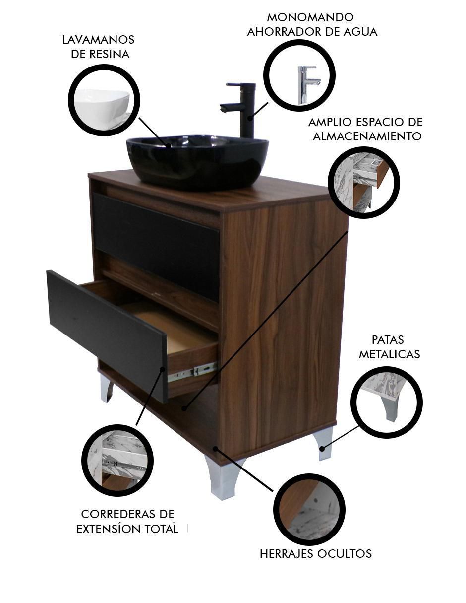 Mueble para baño Decomobil Roy MDF