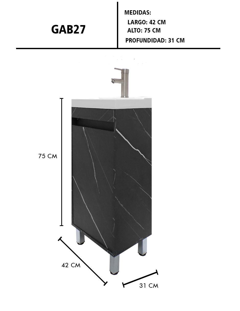 Mueble para baño Nala de MDF armable 7