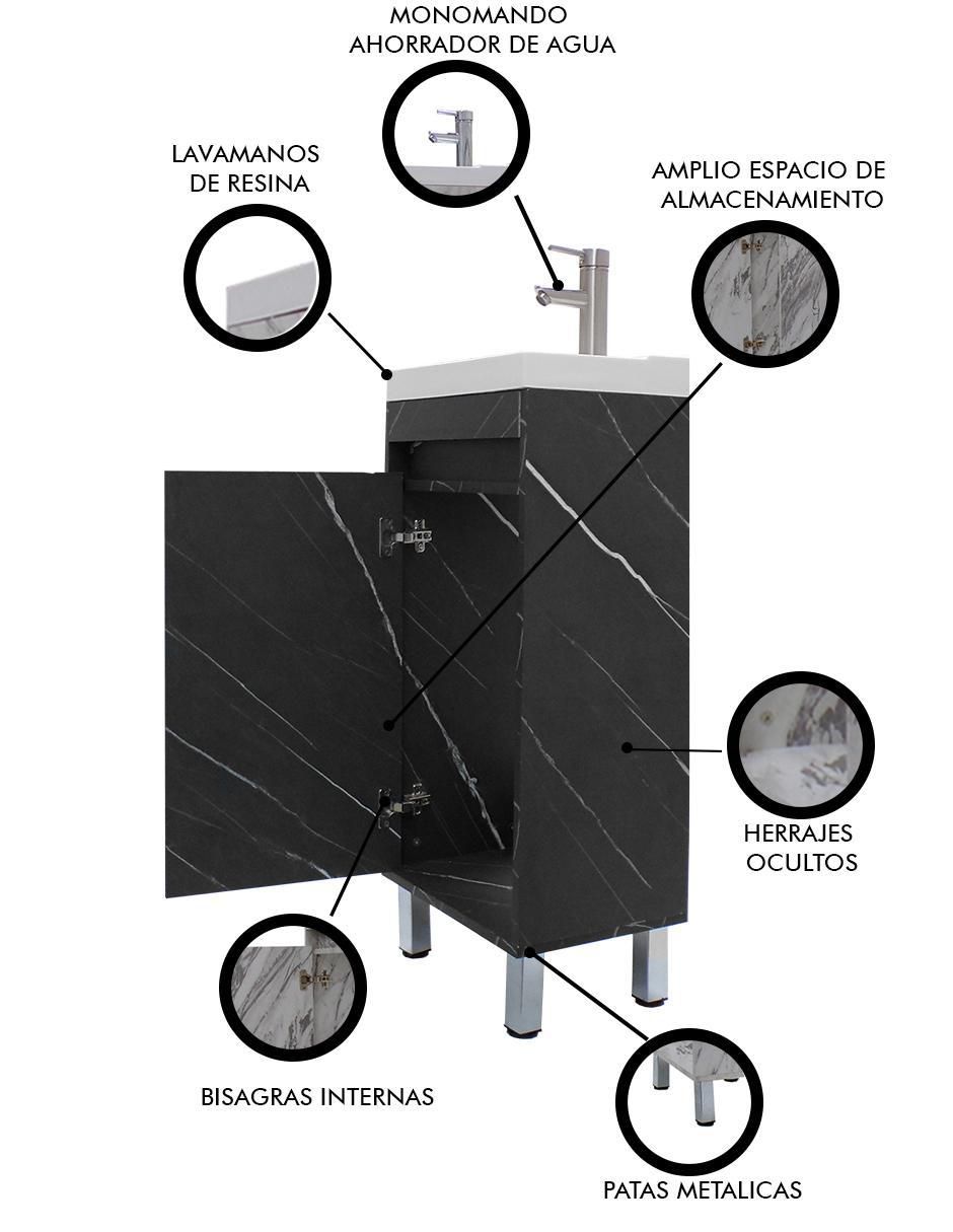 Mueble para baño Nala de MDF armable 5