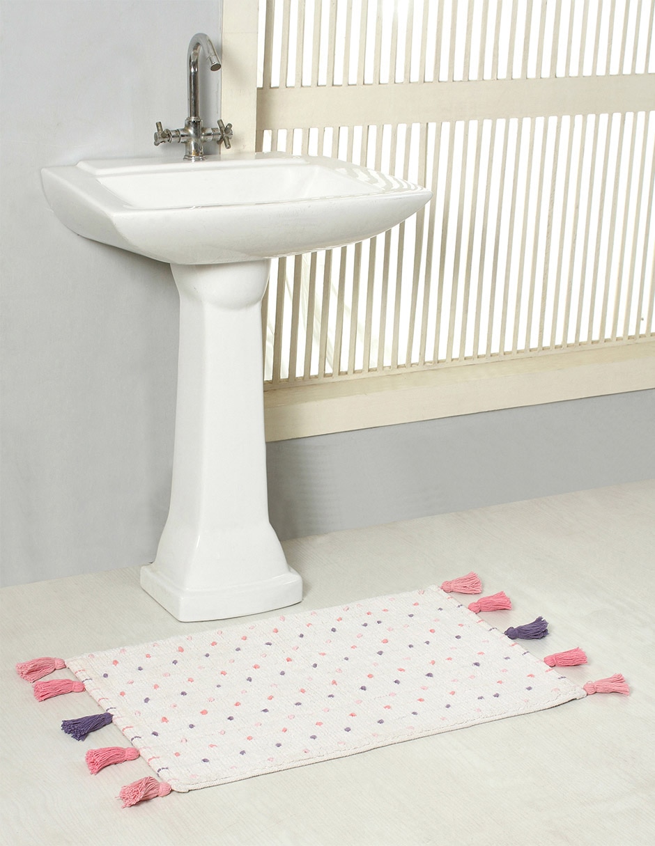 TAPETE DE BAÑO COLOR, 50 X 80 CM, ROSA