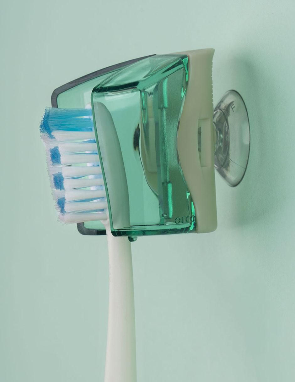 Porta cepillo de dientes Basic 1 compartimento 6