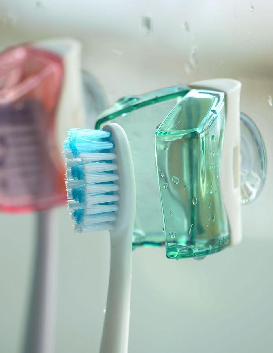 Porta cepillo de dientes Basic 1 compartimento 7