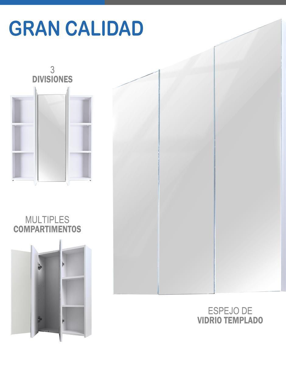 Mueble para baño de MDF armable 6