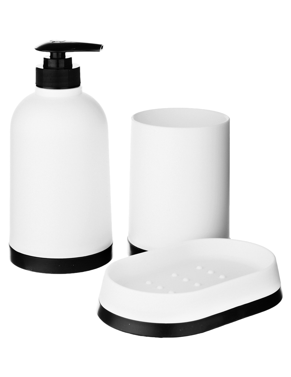 Juego de accesorios para baño 3 piezas