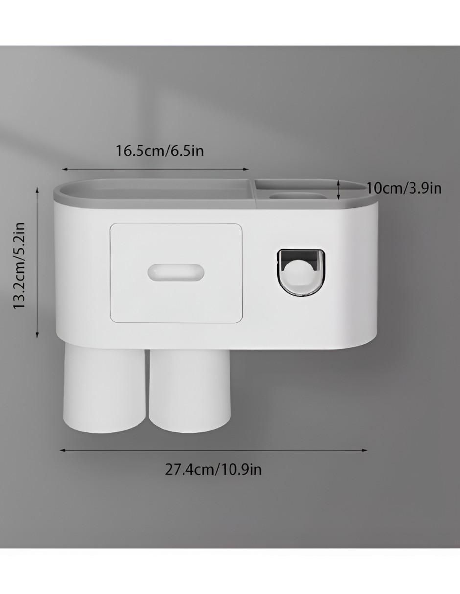 Porta cepillo de dientes 8 compartimentos 5