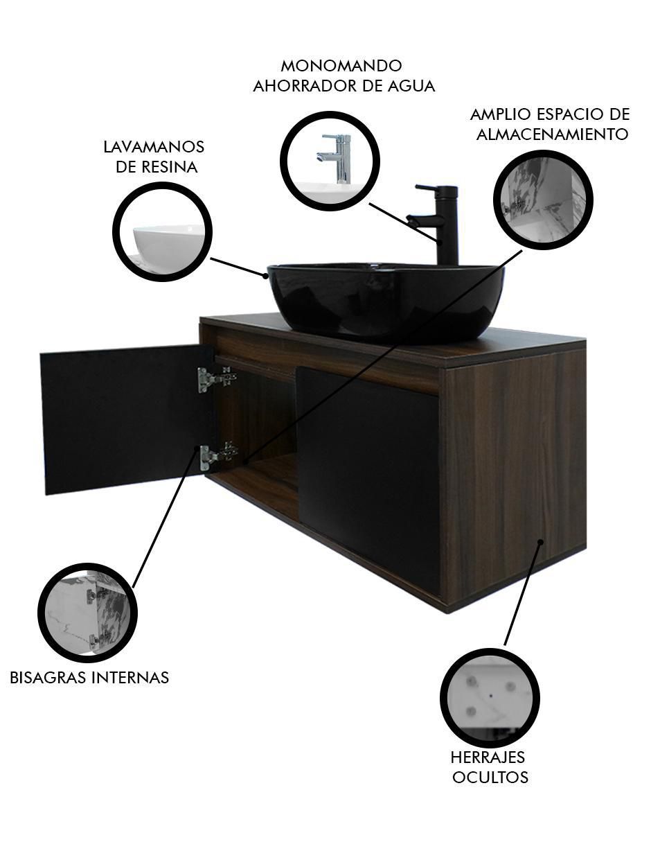 Mueble para baño decomobil simone mdf