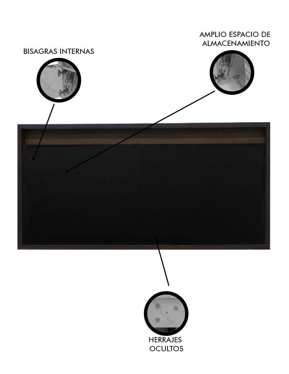Mueble para baño decomobil simone so mdf
